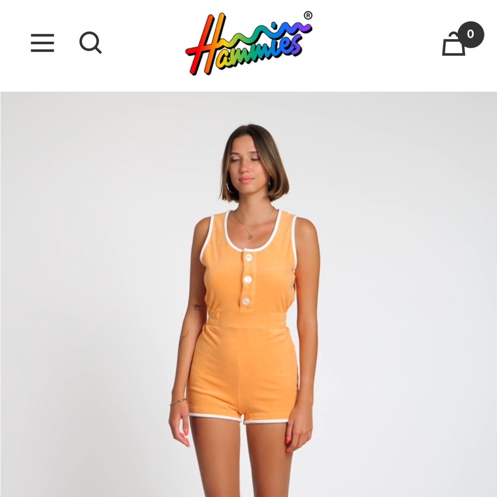 Hammies Terry Romper